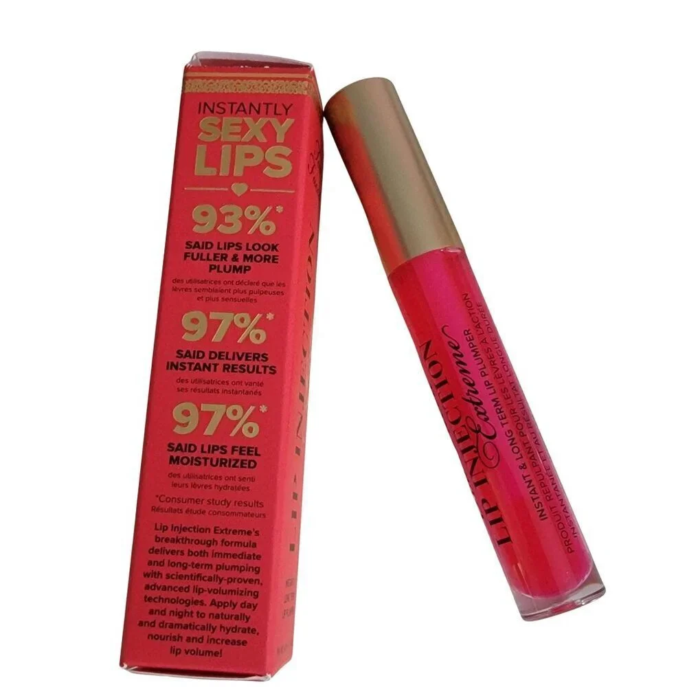 Too Faced Lip Injection Extreme Shade Pink Punch New
